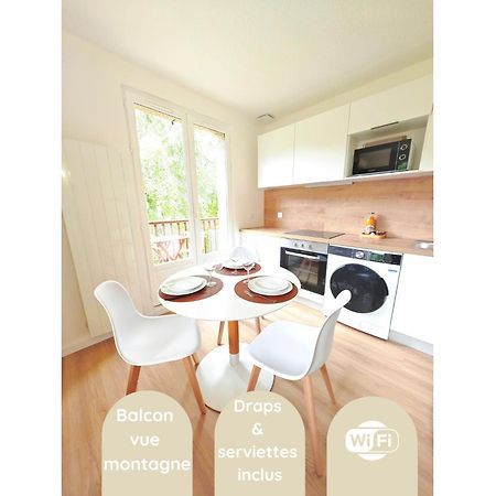 L'Ecrin Paisible - Balcon Sur Ruisseau, Vue Montagne & Parking Apartment Bielle Luaran gambar